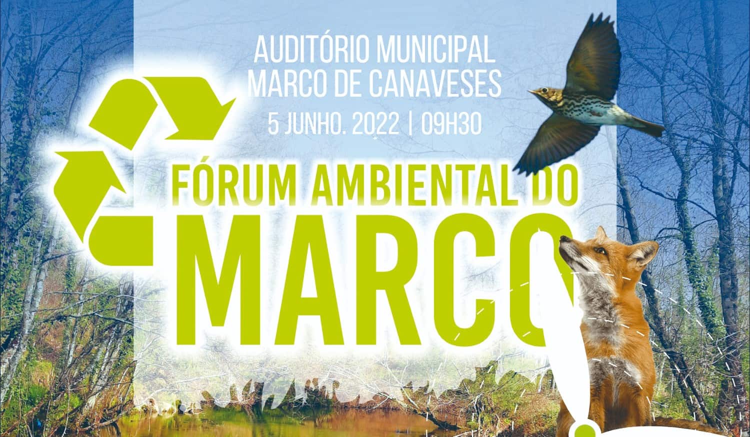 Fórum Ambiental acontece este domingo em Marco de Canaveses