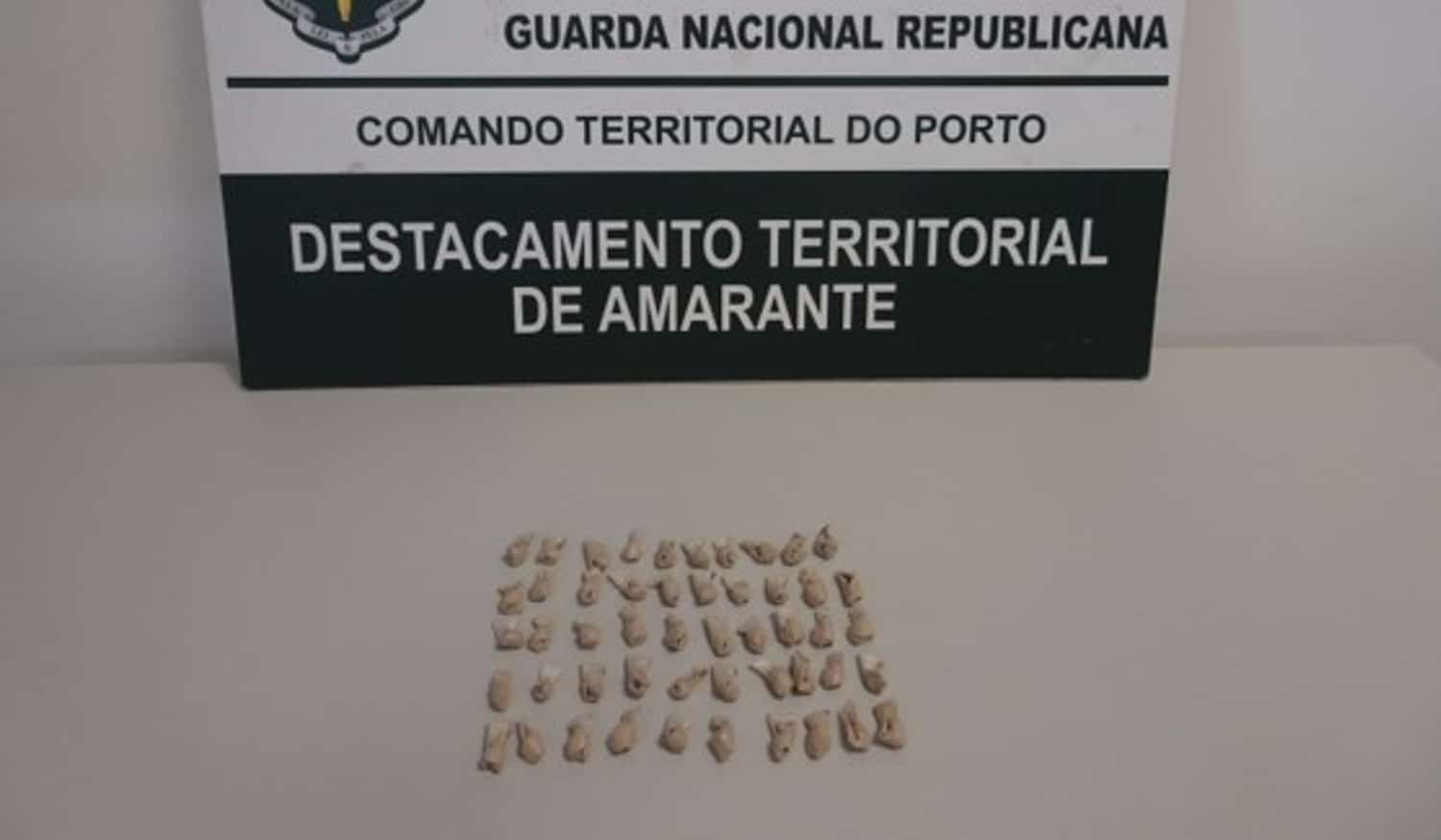 Homem de 52 anos detido por tráfico de estupefacientes em Amarante
