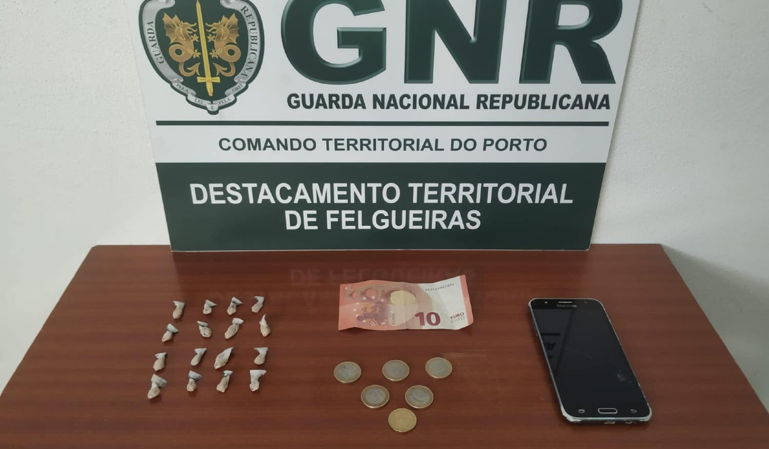 Homem de 56 anos detido por tráfico de estupefacientes em Felgueiras