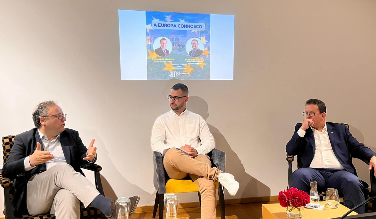 JS Paredes promove debate "A Europa Connosco"