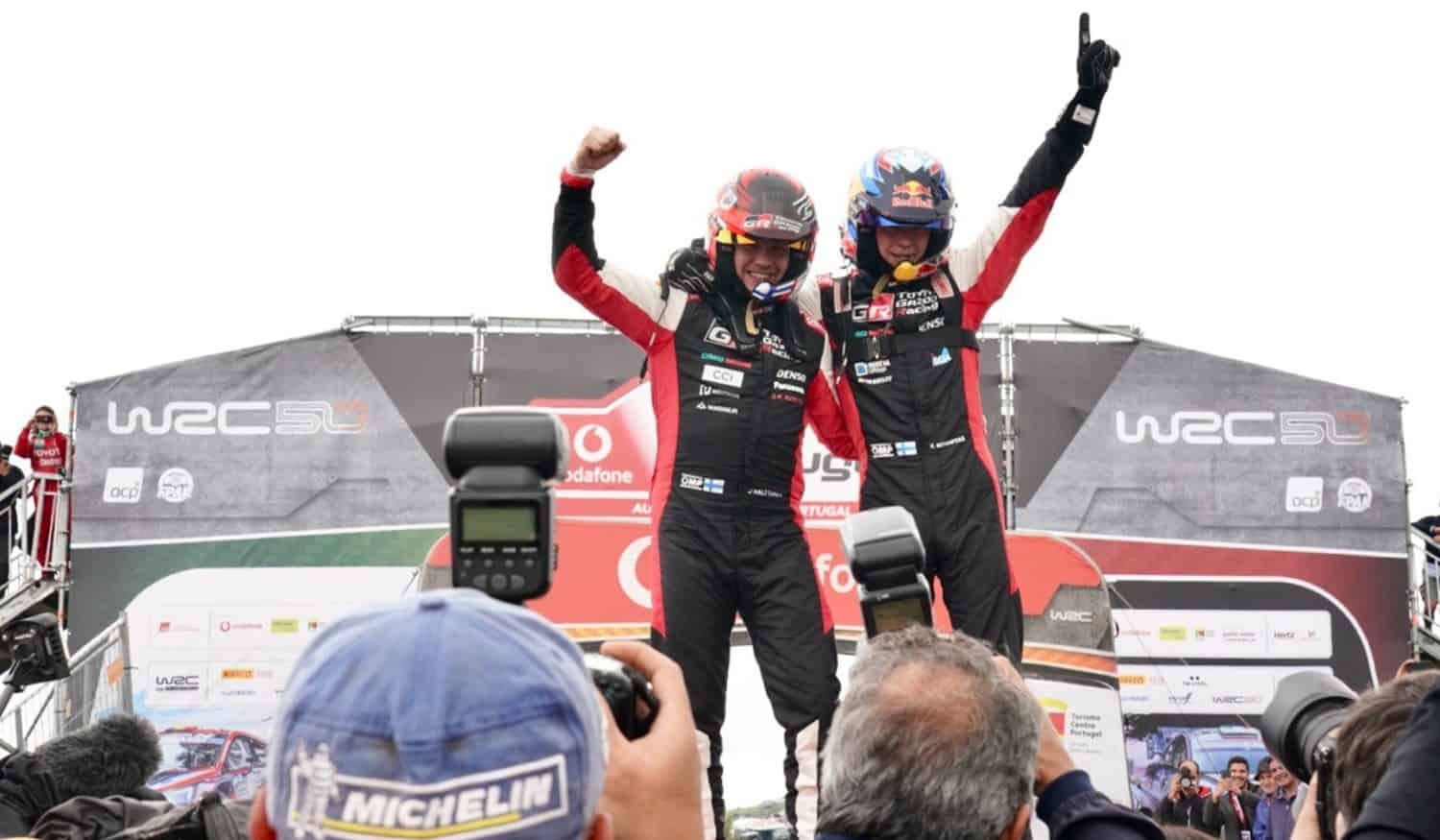 Kalle Rovanperä conquistou o Vodafone Rally de Portugal