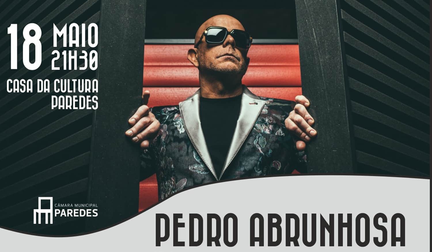 Paredes: Primeira edição do "Diálogos Improváveis" arranca com Pedro Abrunhosa 