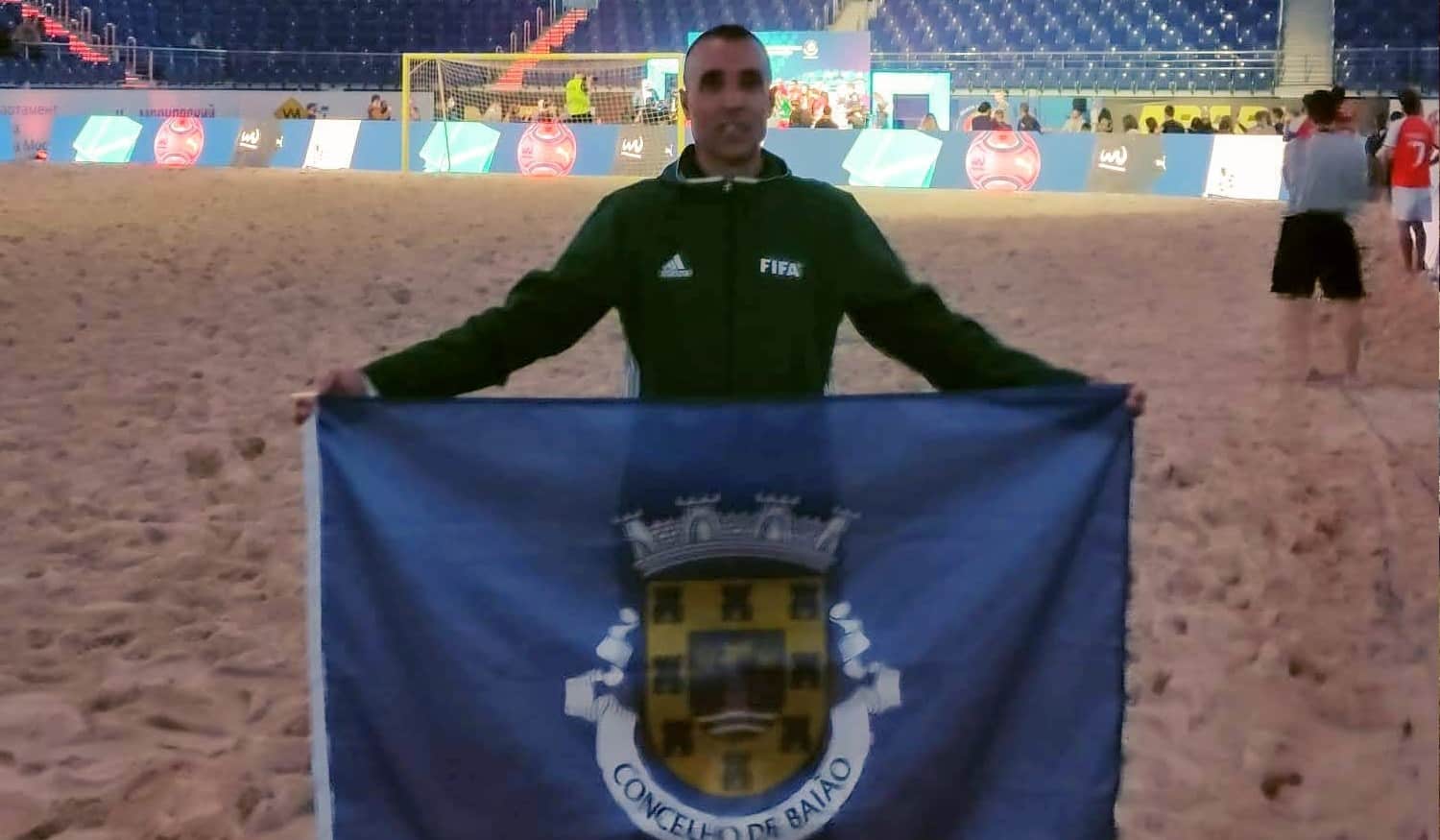 De jogador de futsal a árbitro de futebol de praia e polícia, António Almeida percorreu Portugal e o mundo