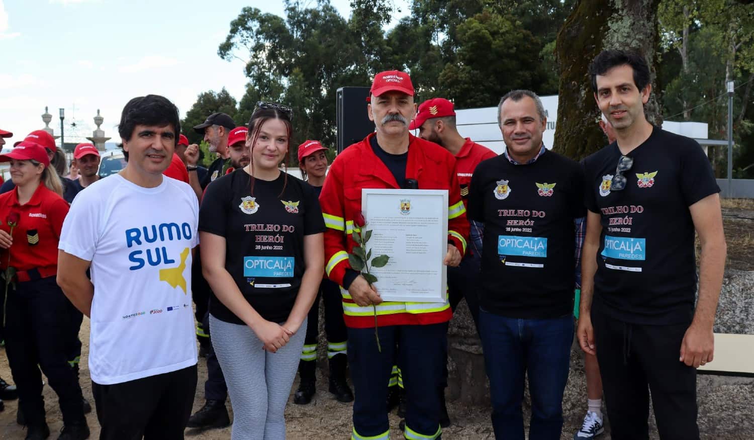 Paredes: "Trilho do Herói" angariou mais de 900 euros para os Bombeiros Voluntários de Cete