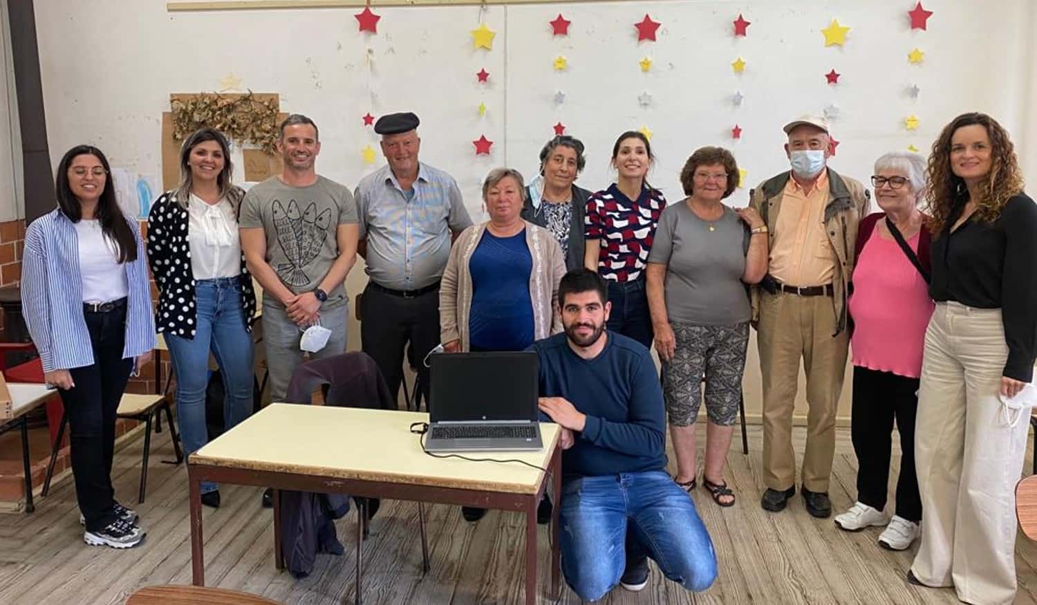 Estudantes da ESTG proporcionaram o primeiro contacto com um computador a adultos em Baião