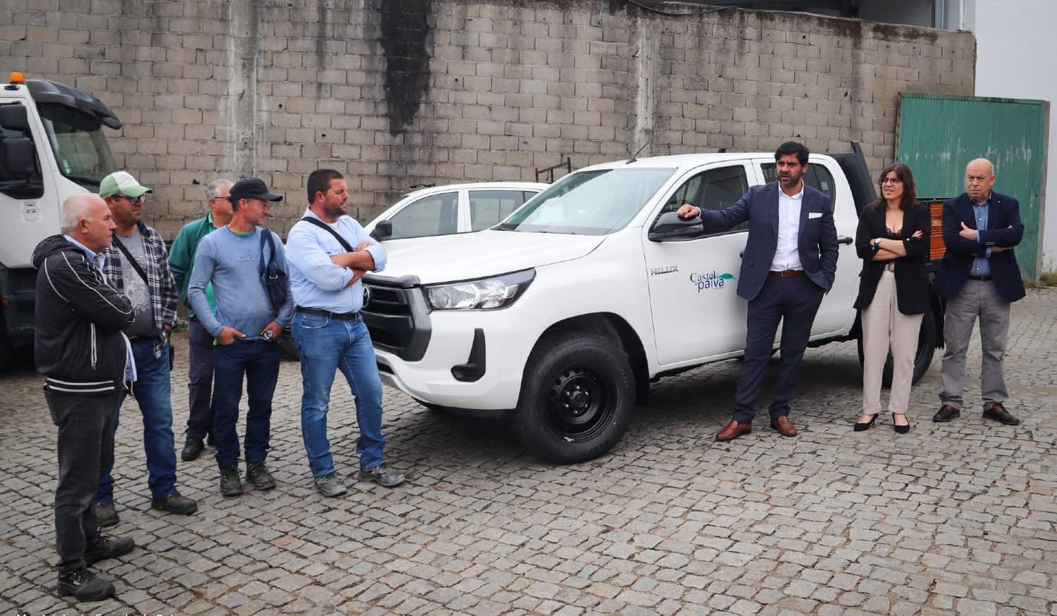 Município de Castelo de Paiva reforçou frota automóvel com duas novas viaturas de trabalho