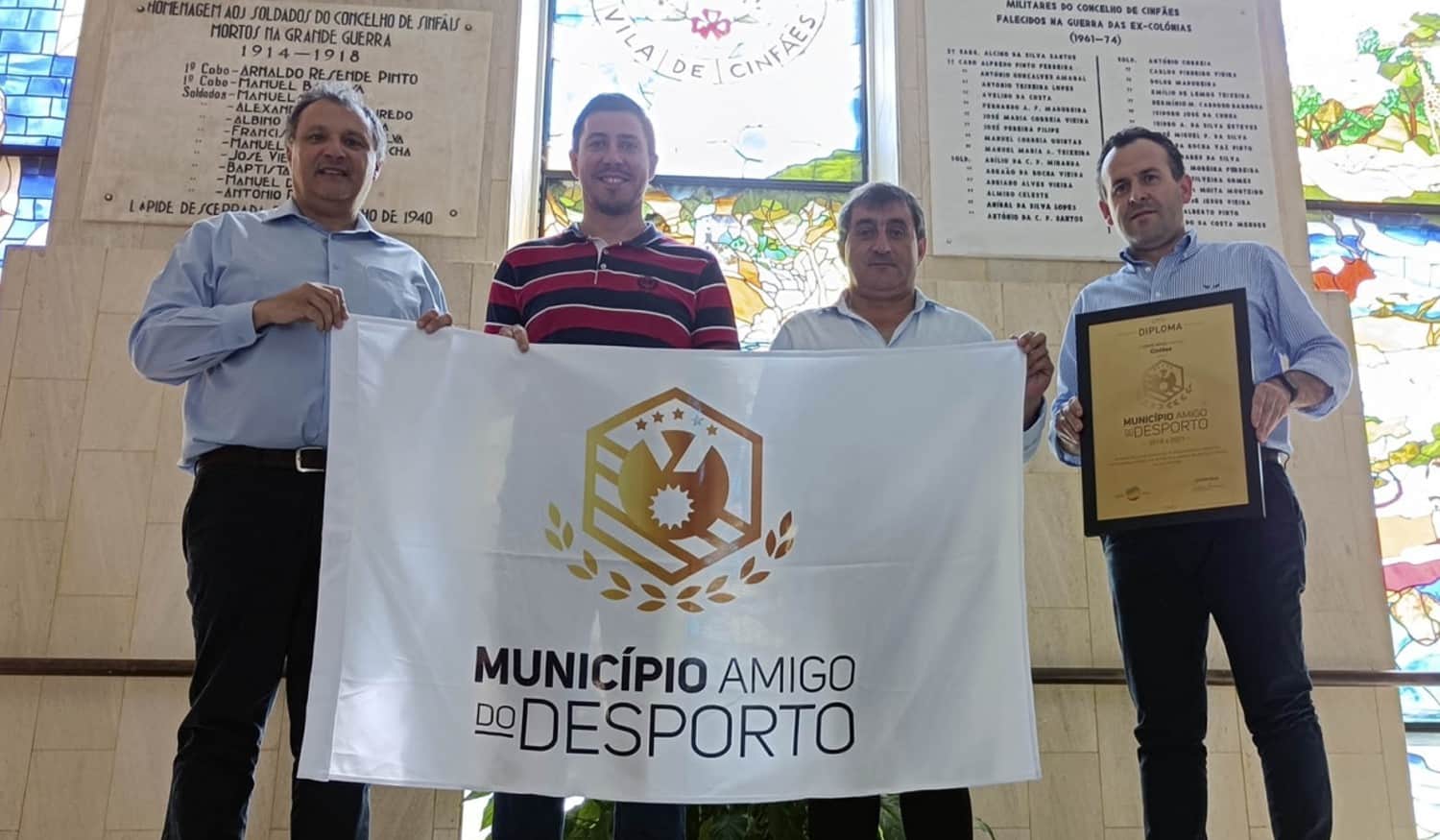 Cinfães foi reconhecido como "Município Amigo do Desporto"