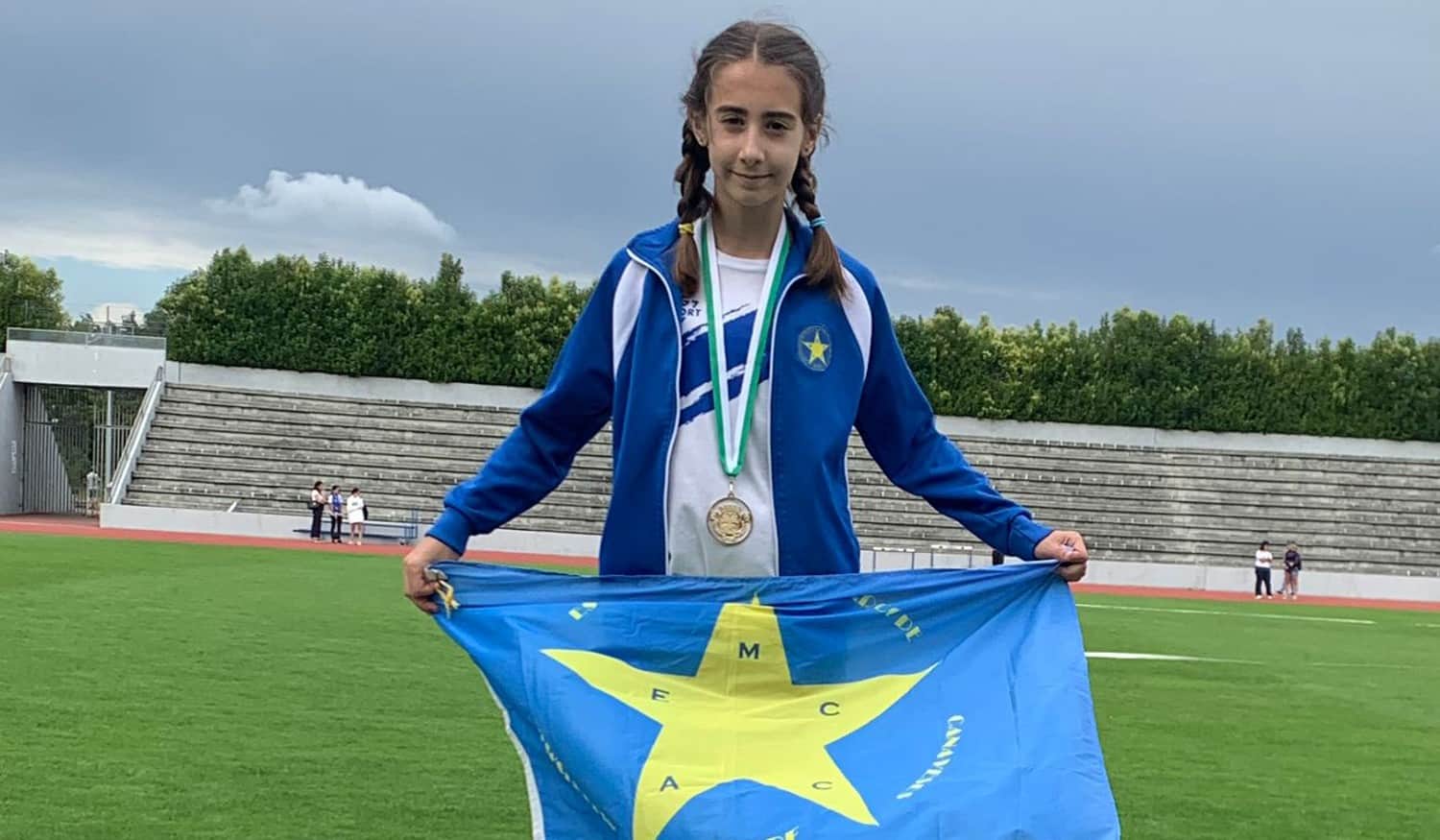 Atleta do Clube Estrelas do Marco sagrou-se campeã regional de Infantis
