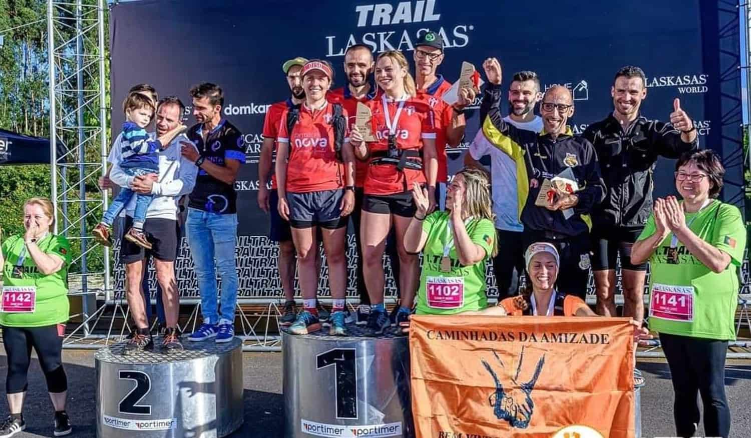Marco de Canaveses: Marco 09 conquistou o pódio por equipas no Trail Laskasas