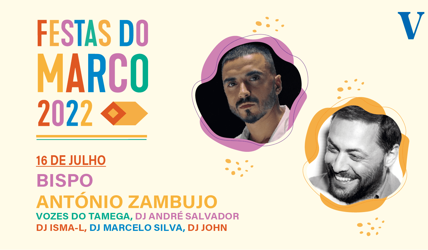 António Zambujo e Bispo animam noite de sábado nas Festas do Marco