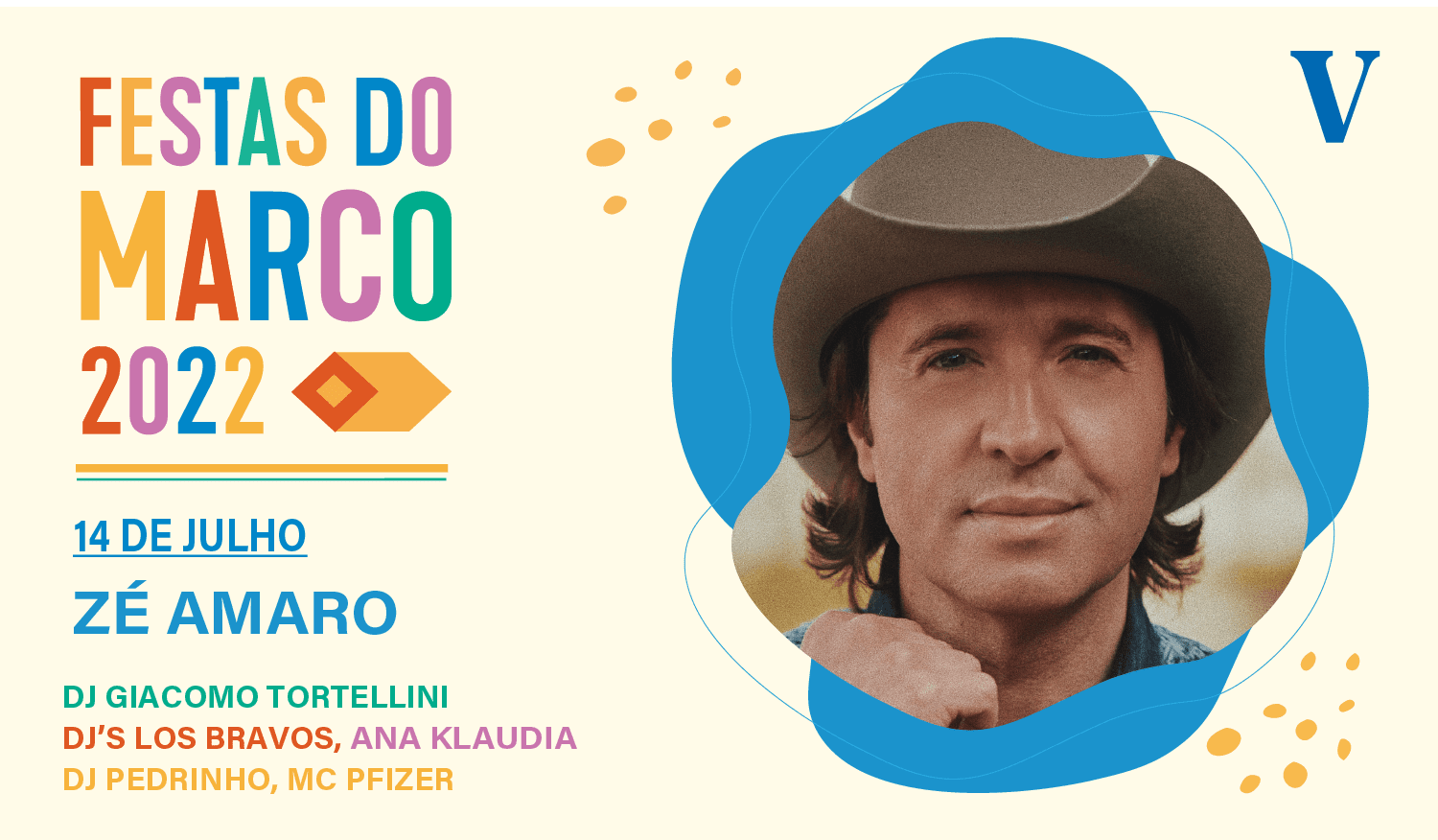 Zé Amaro sobe ao palco das Festas do Marco esta quinta-feira