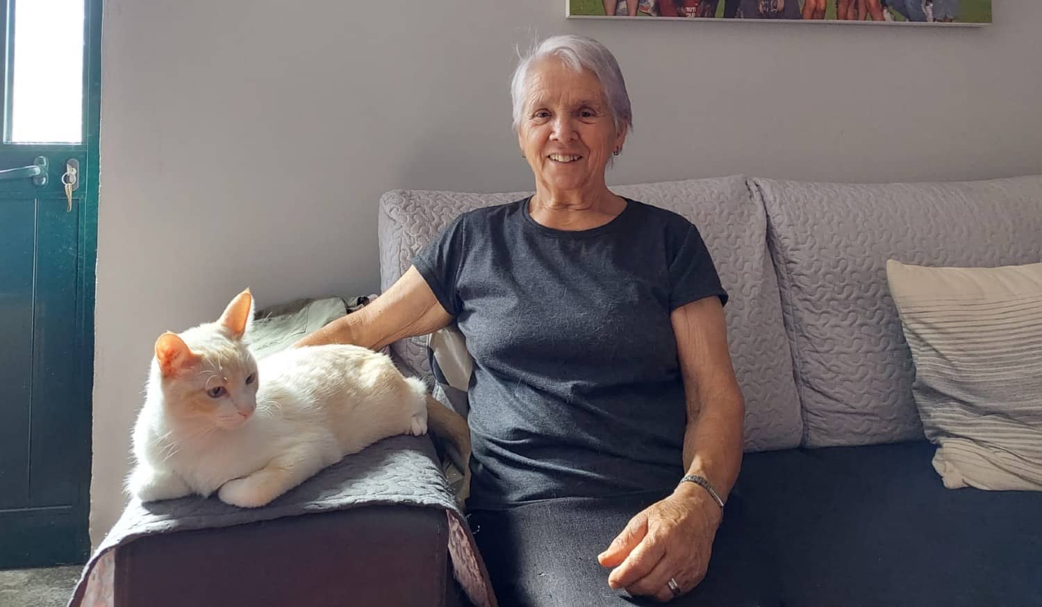 "Parar é morrer" é o lema de Ana Rocha aos 74 anos