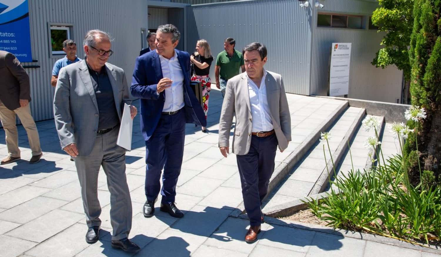 Baião: Secretário de Estado assinou contrato-programa de financiamento das obras do pavilhão de Santa Cruz do Douro