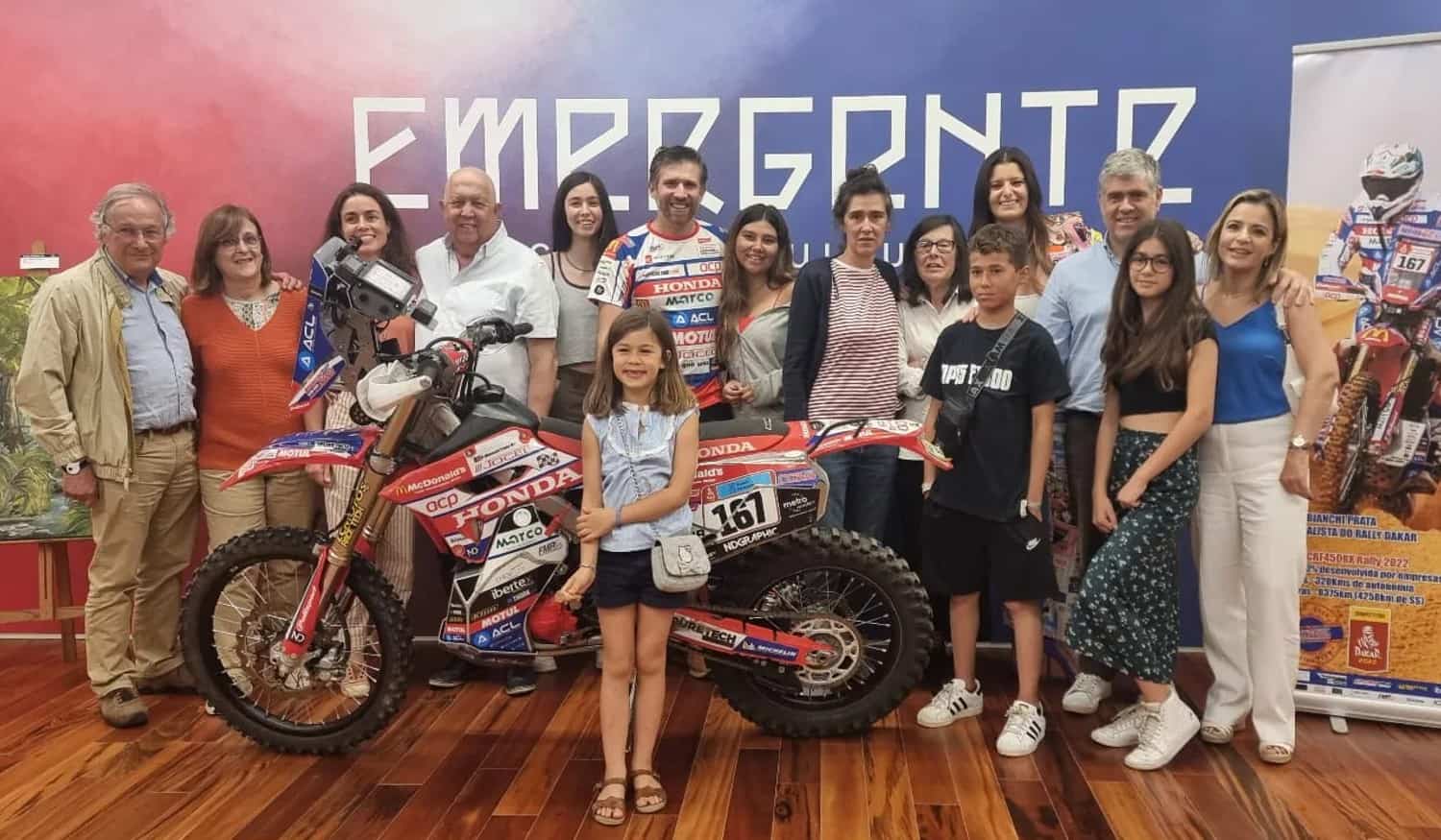 Marco de Canaveses: Bianchi Prata apresentou o primeiro episódio do documentário sobre o Rally Dakar