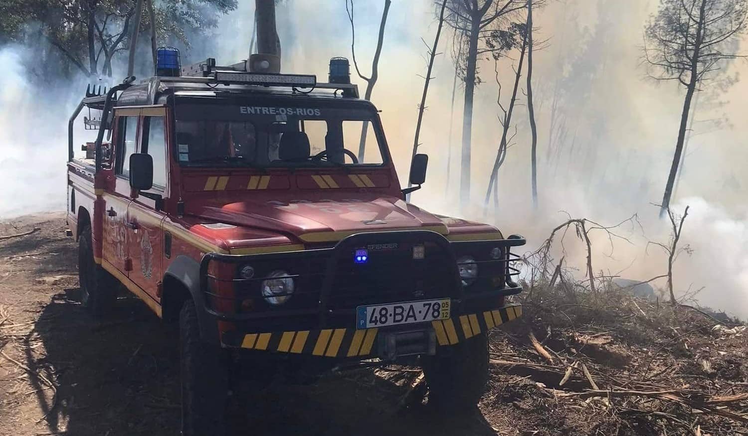 Penafiel: Bombeiros de Entre-os-Rios reforçam o dispositivo no âmbito da prevenção e combate a incêndios