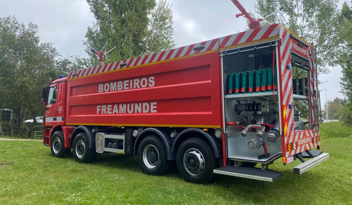 Nova viatura reforça Bombeiros Voluntários de Freamunde no combate aos incêndios