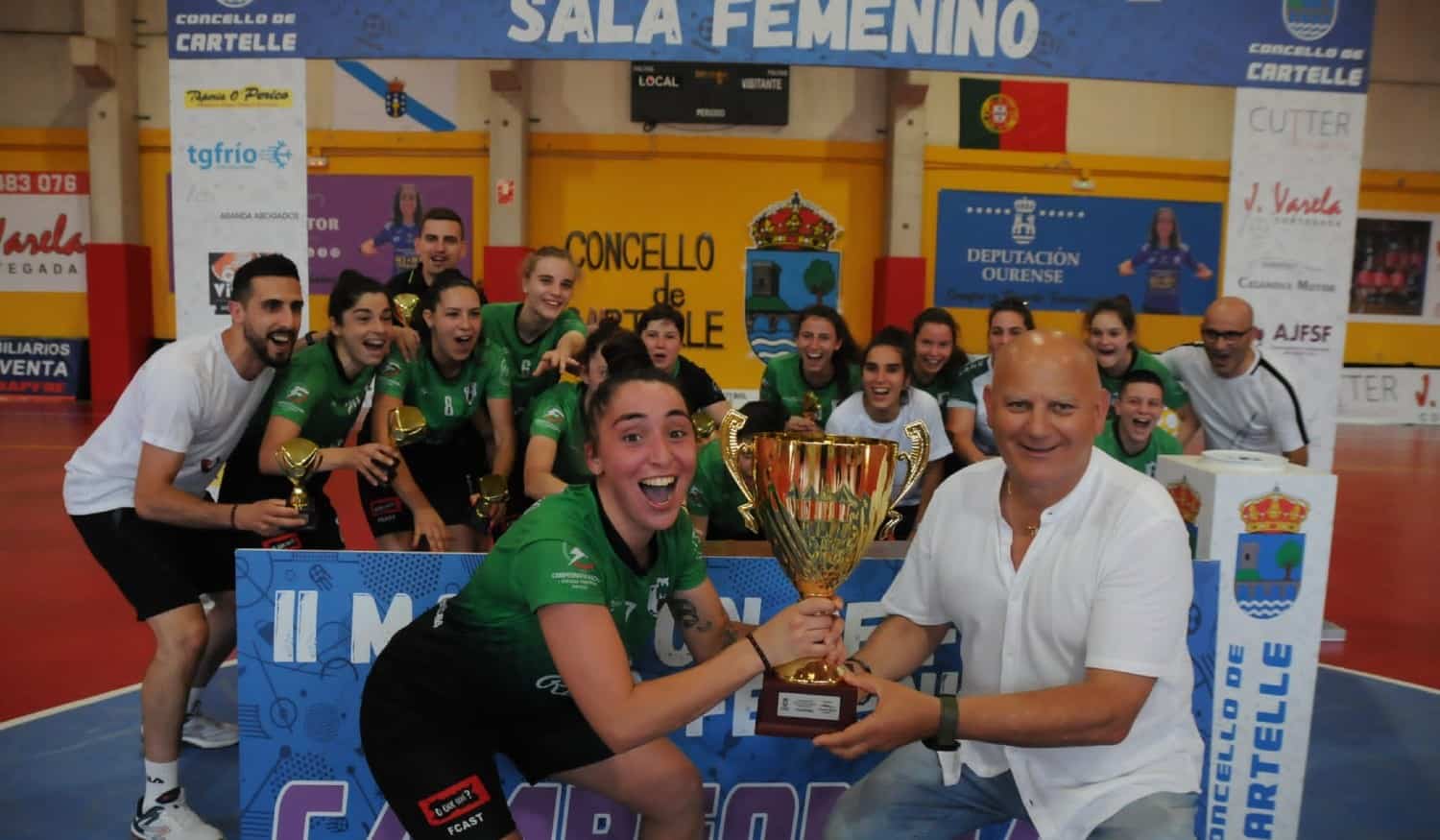 Penafiel: FC Águias de Santa Marta vencem torneio de Futsal Feminino em Espanha