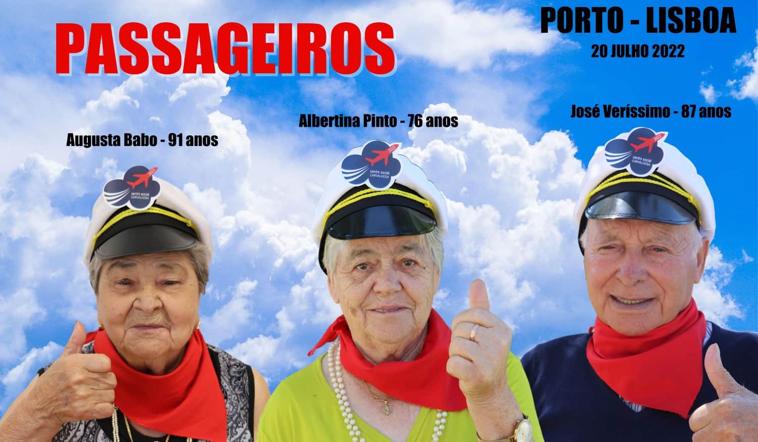 Marco de Canaveses: Centro Social de Carvalhosa promove viagem de avião para idosos