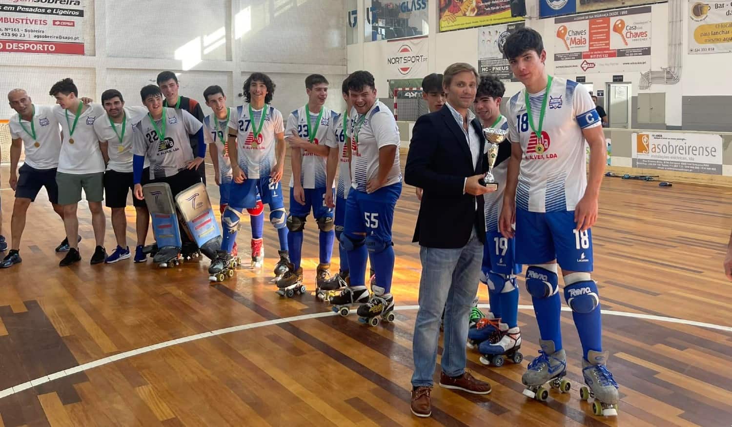 HC Penafiel sagrou-se vencedor do Torneio de Encerramento de Sub-17 de hóquei em patins