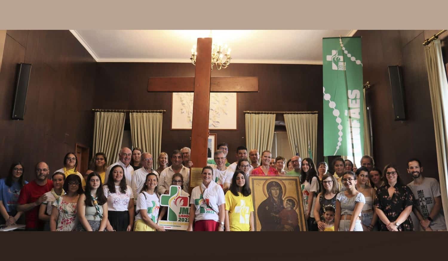 Cinfães recebe peregrinação dos símbolos da Jornada Mundial da Juventude até este sábado