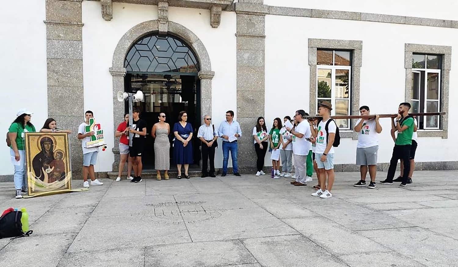 Símbolos da Jornada Mundial da Juventude passaram por Resende