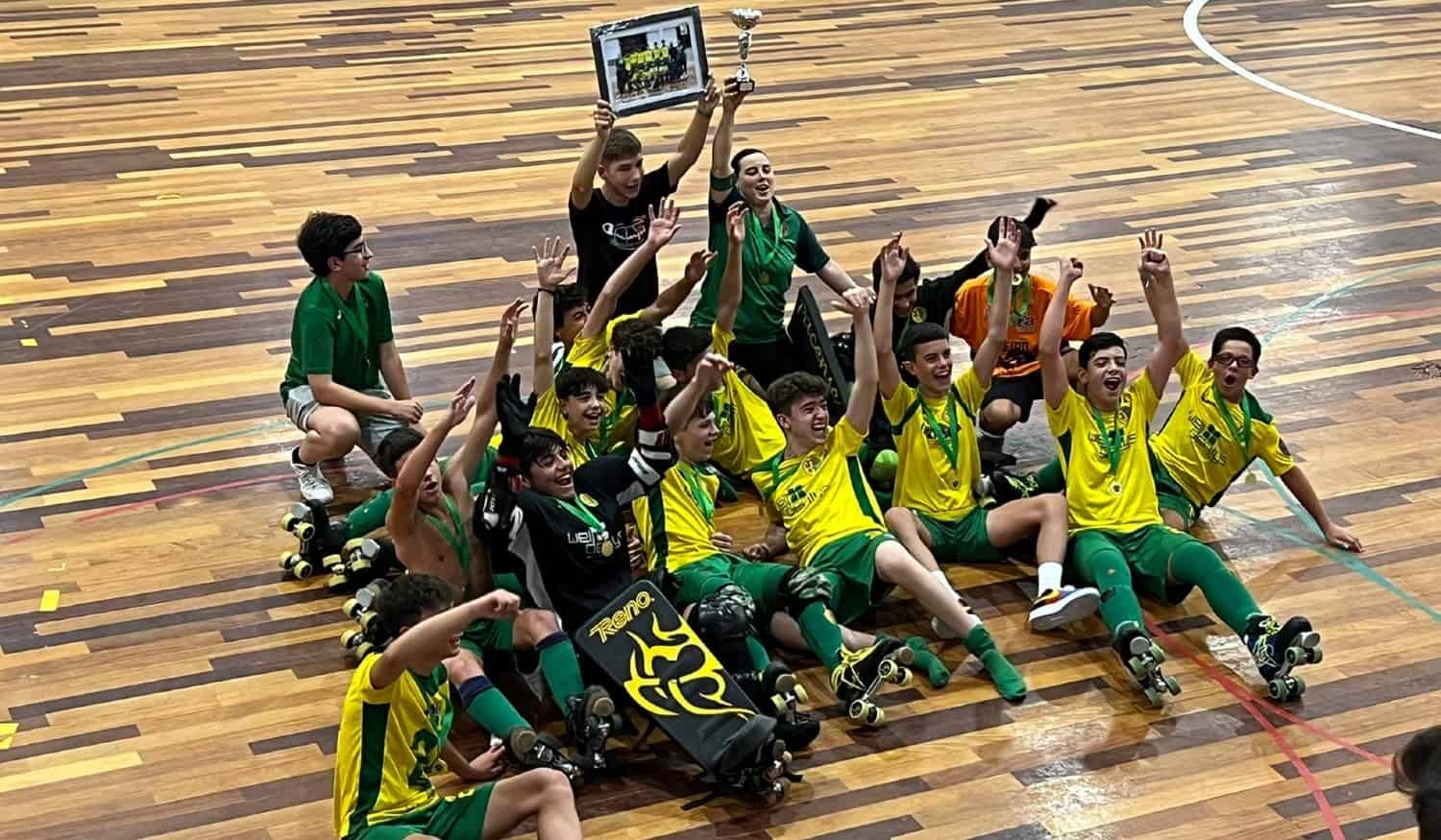 Paços de Ferreira: Juventude Pacense venceu Torneio de Encerramento de Sub-15 de hóquei em patins