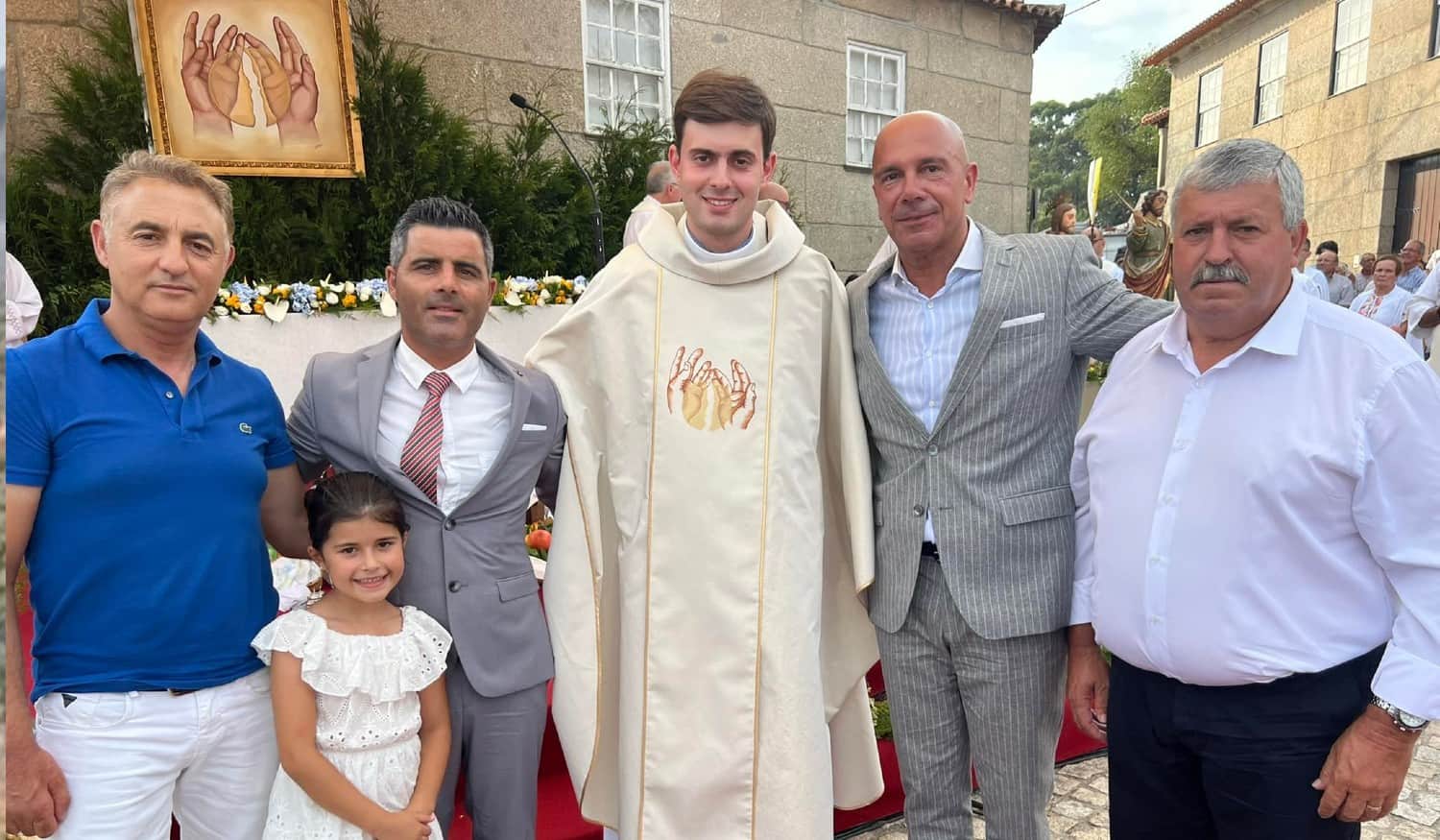 Penafiel: Padre Alexandre Moreira celebra missa nova em Cabeça Santa