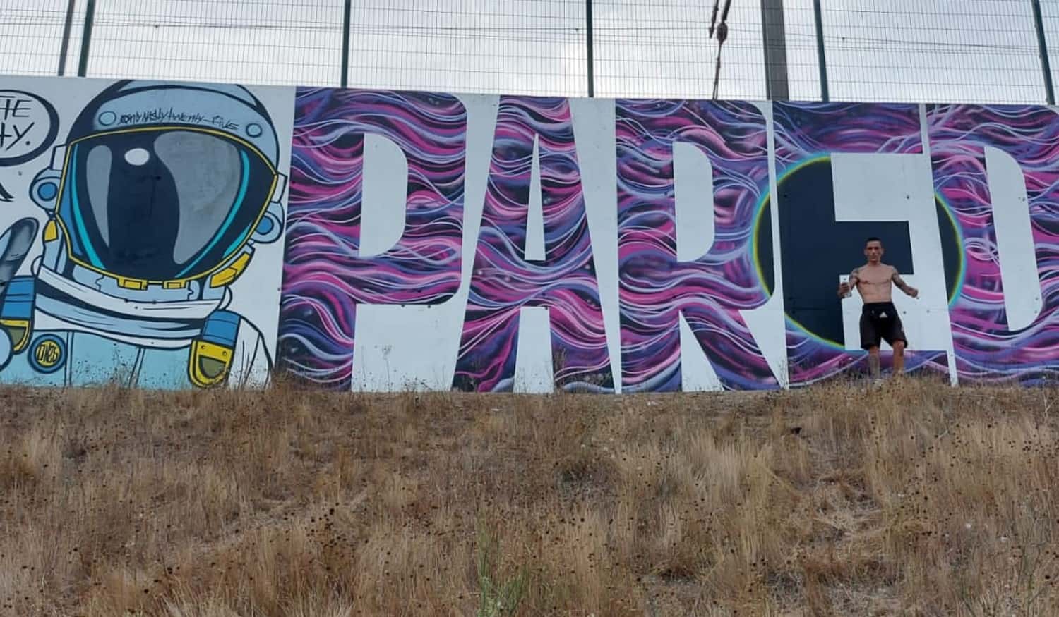 Grafiter de Paredes é o único português em projeto da Embaixada da Juventude que promove a arte de rua
