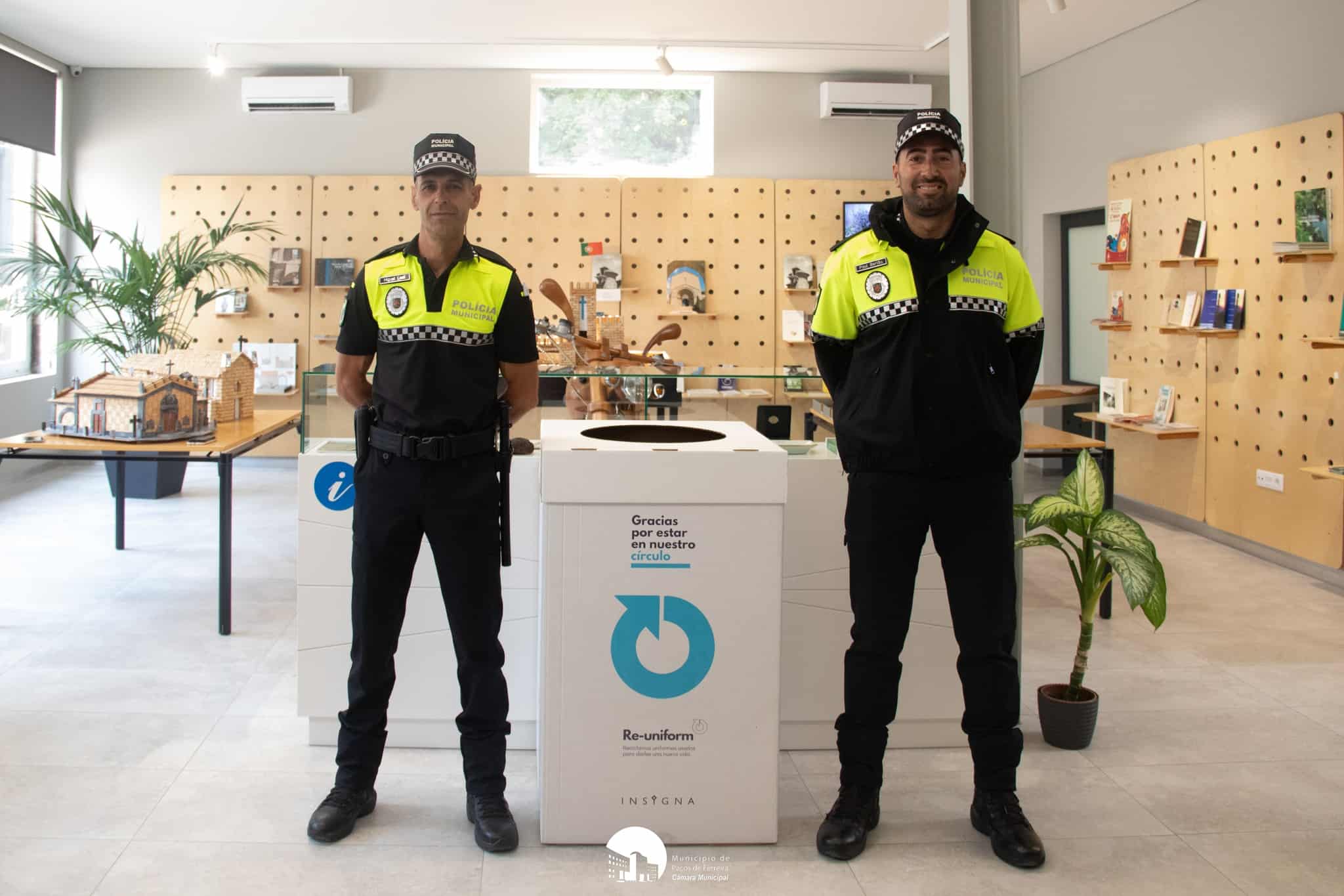 Polícia Municipal de Paços de Ferreira tem uniformes 100% sustentáveis