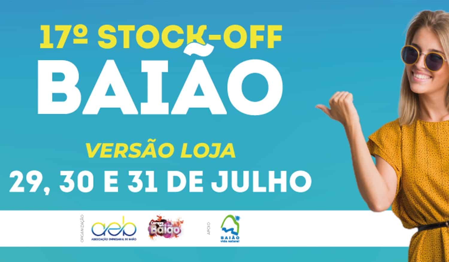 Baião: 17ª edição do Stock-Off promove o comércio local este fim de semana