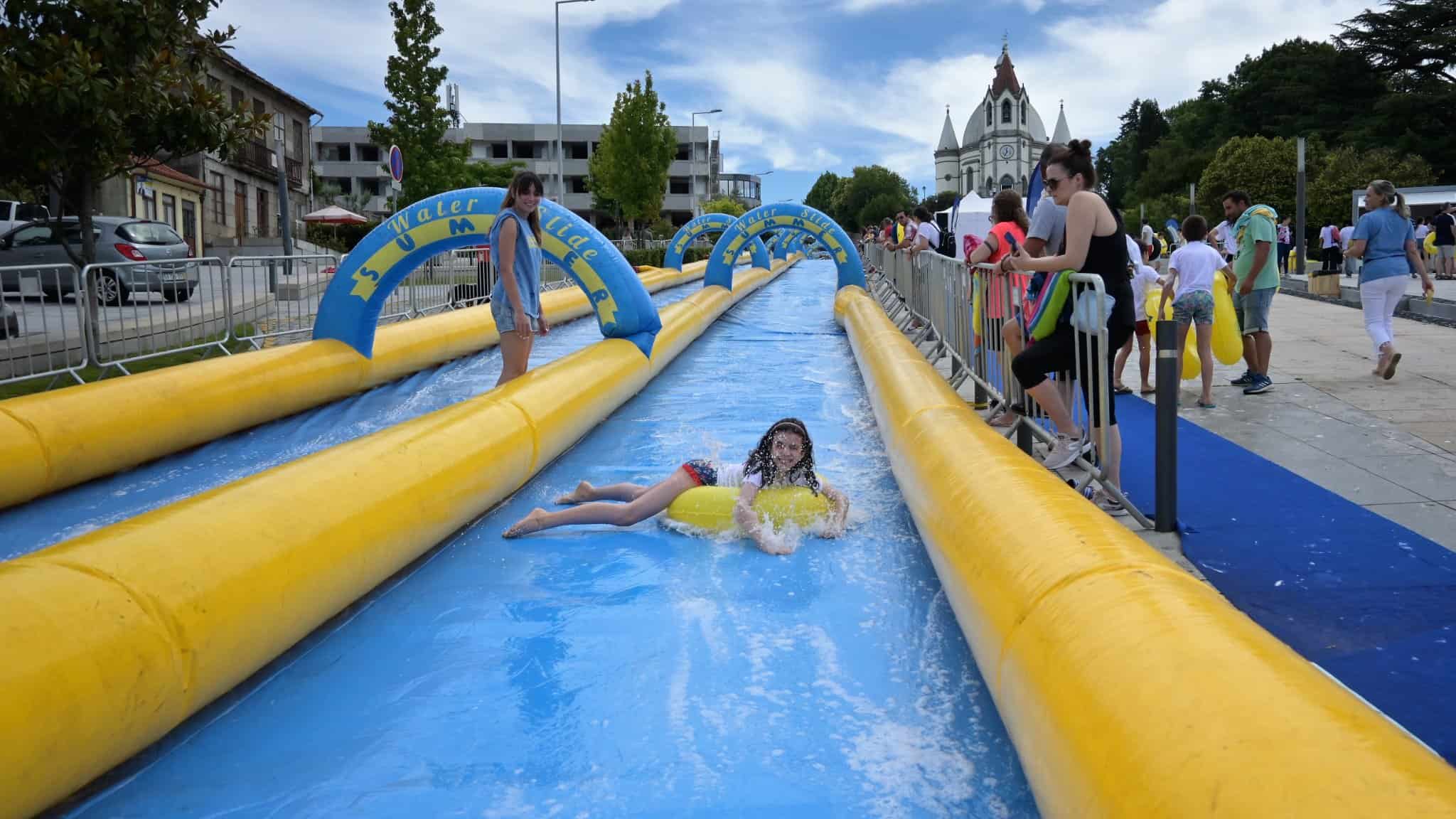 Water Slide Summer anima fim de semana em Penafiel