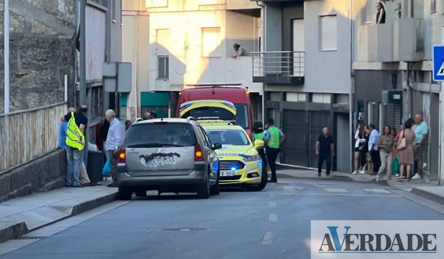 Atropelamento na cidade de Marco de Canaveses faz um ferido grave