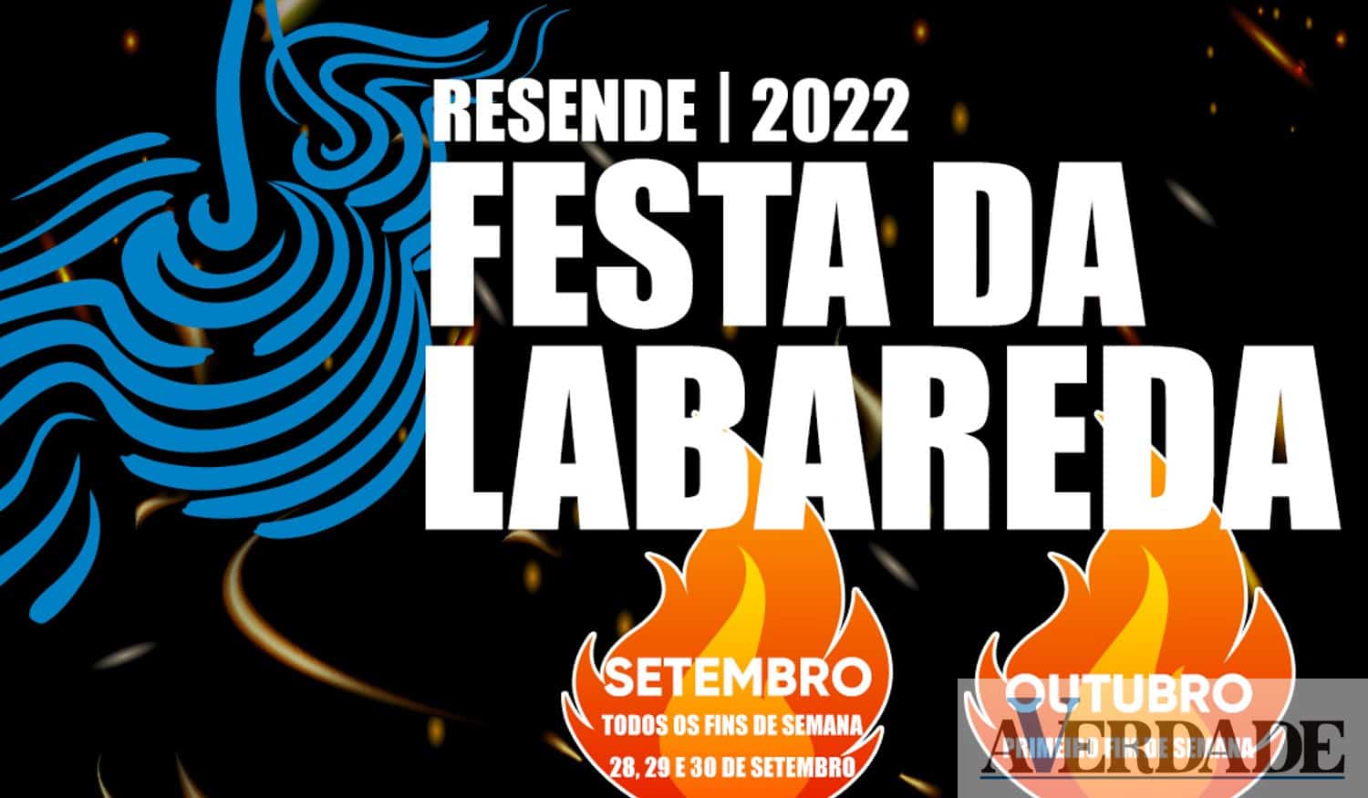 Resende vai receber a Festa da Labareda