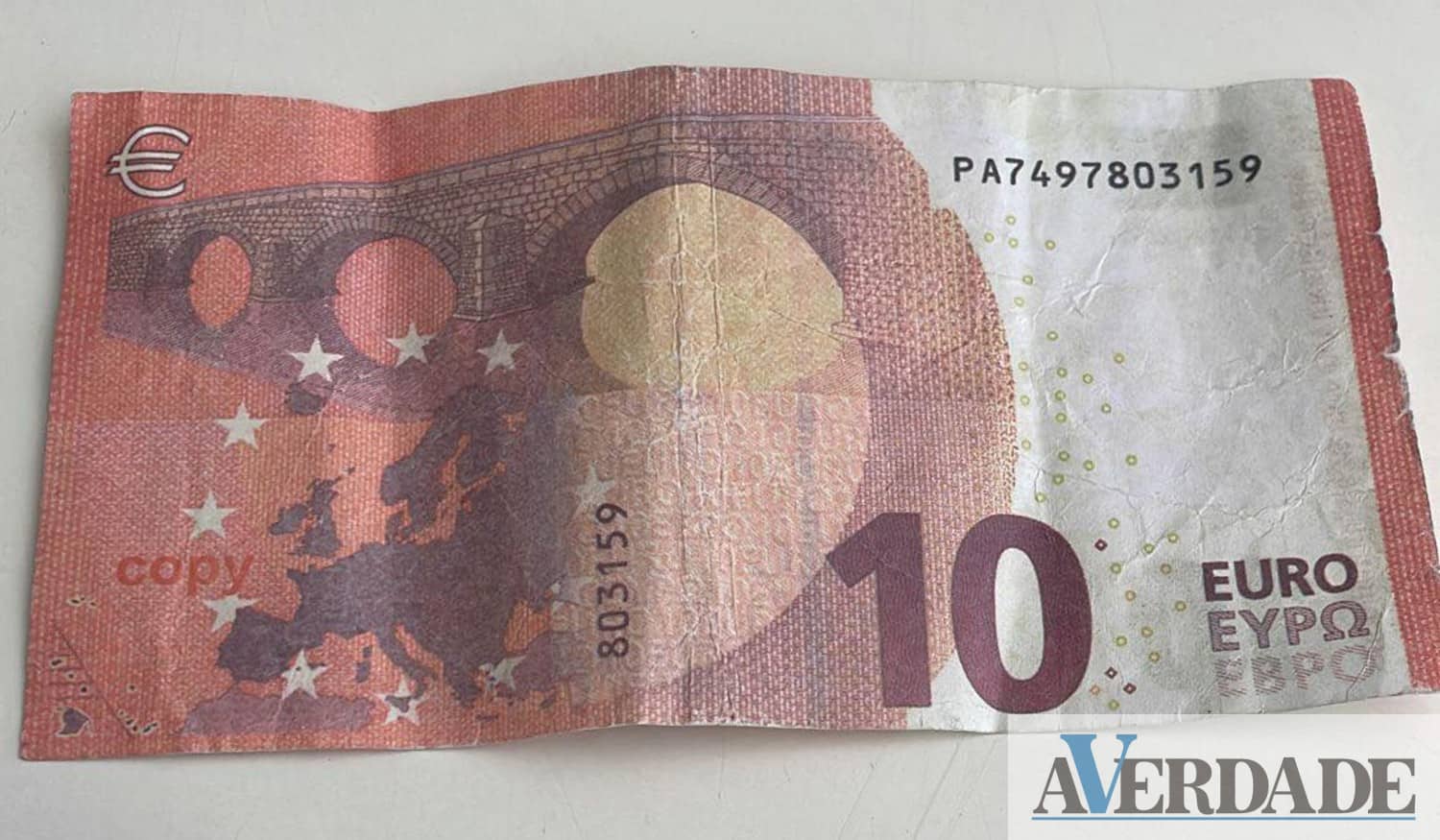 Notas falsas circulam em Paredes