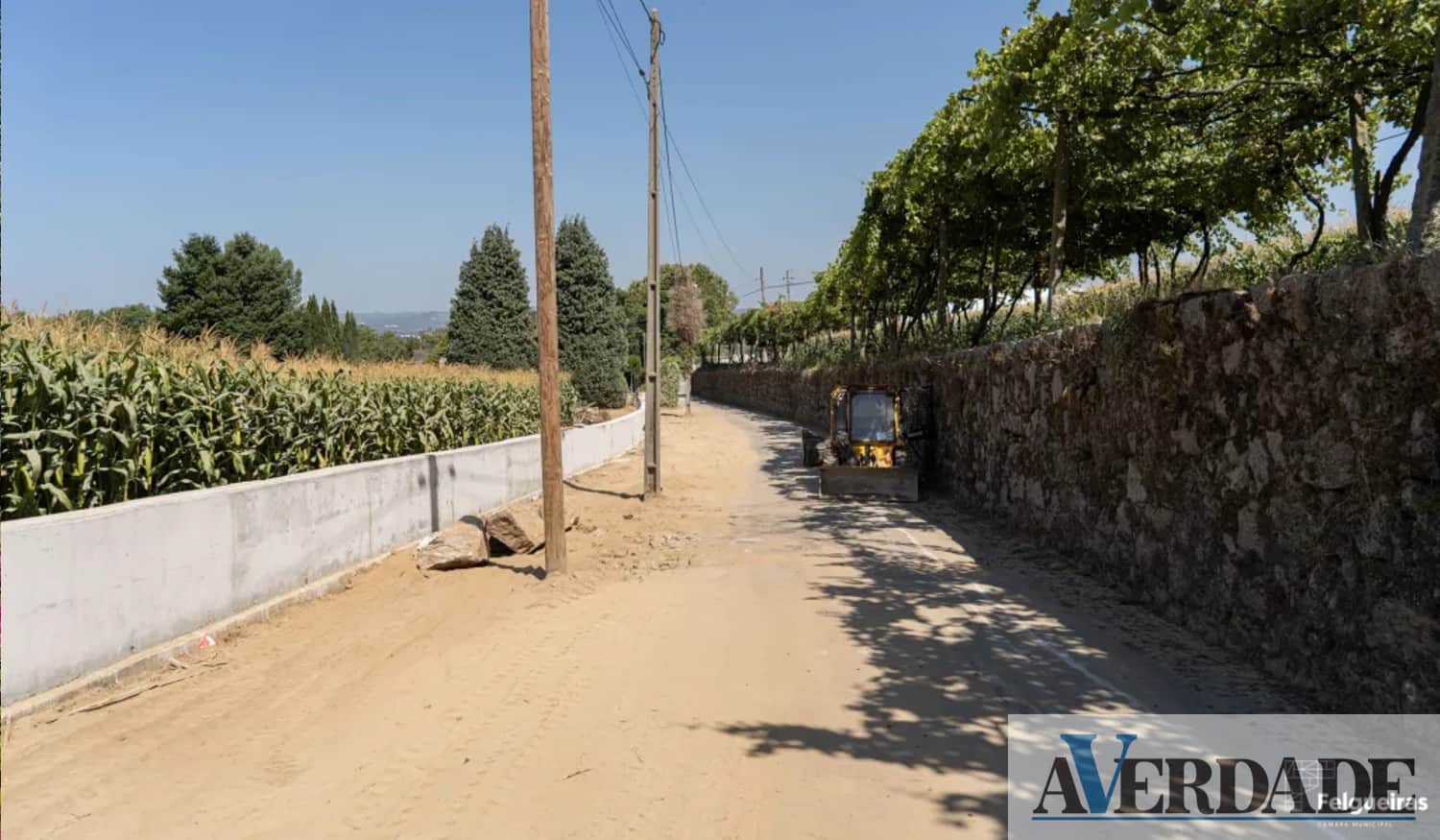 Felgueiras: Começaram obras numa das principais vias de ligação entre a sede do concelho e Barrosas