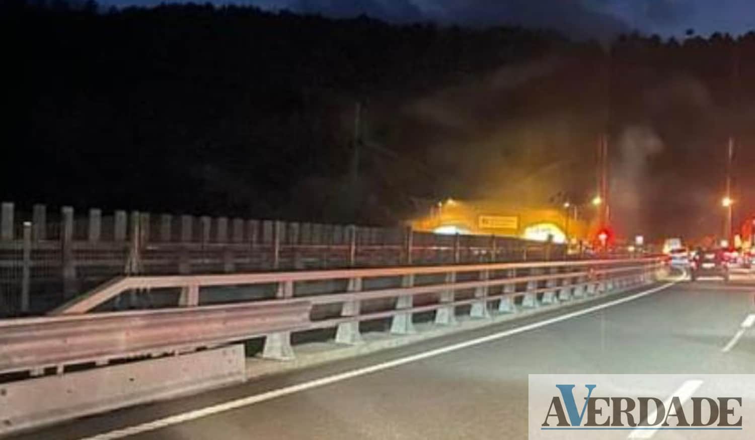 Túnel do Marão esteve encerrado por precaução