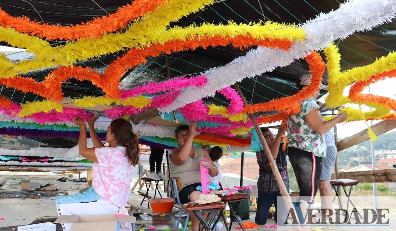 Cinfães: Arco gigante em honra de Nossa Senhora de Lurdes vai ser erguido este sábado