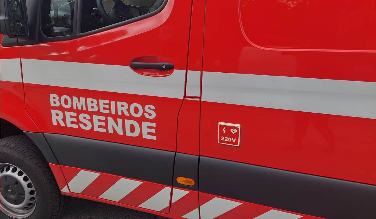 Despiste em Resende provoca um ferido