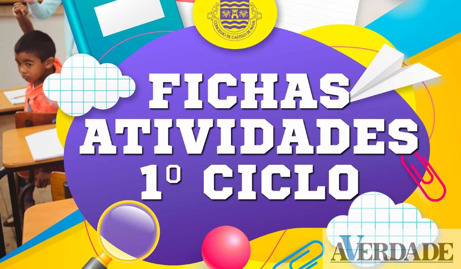 Município de Castelo de Paiva oferece livros de fichas a alunos do concelho