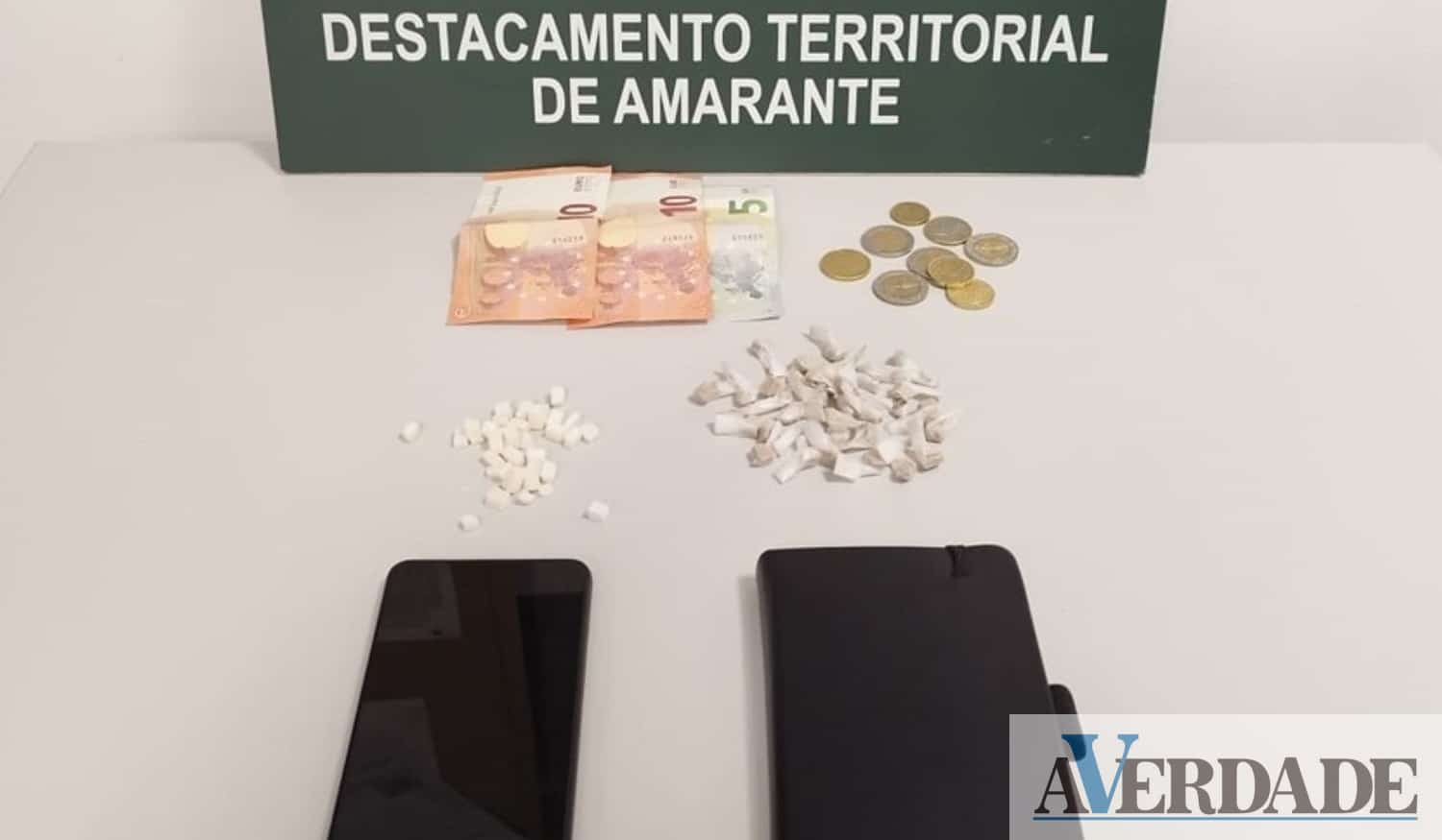 Homem de 40 anos detido em Marco de Canaveses com 115 doses de estupefacientes