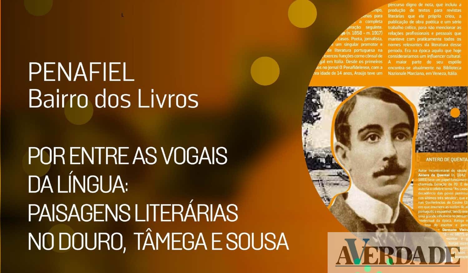 Exposições literárias Escrita d'Aqui passam por Penafiel e Resende