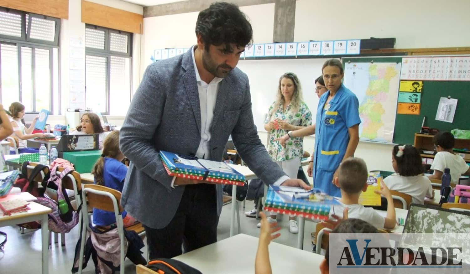 Castelo de Paiva: Alunos do primeiro ciclo receberam fichas de atividades