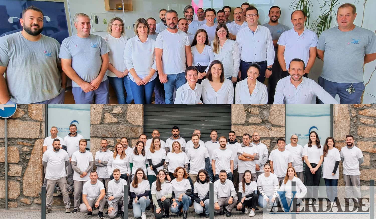 Águas do Marco e de Paços de Ferreira associaram-se ao Outubro Rosa