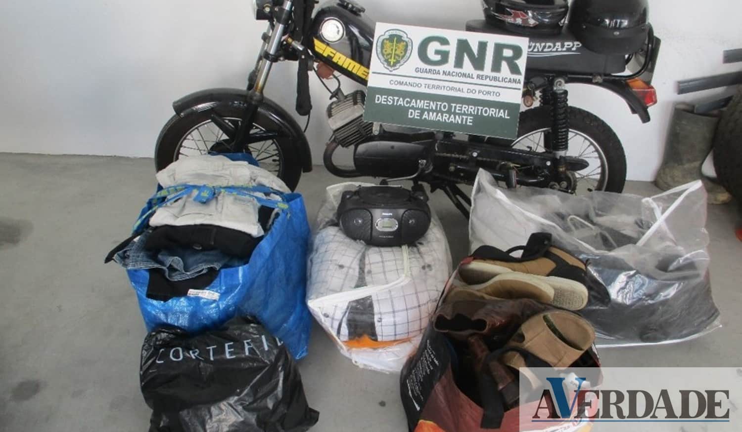 GNR recuperou artigos furtados em Amarante