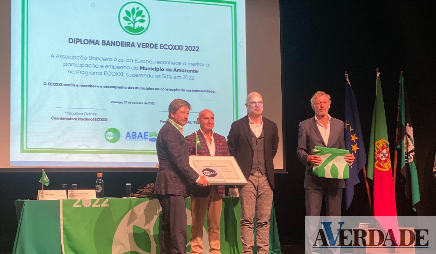 Município de Amarante recebeu distinção por boas práticas de desenvolvimento sustentável