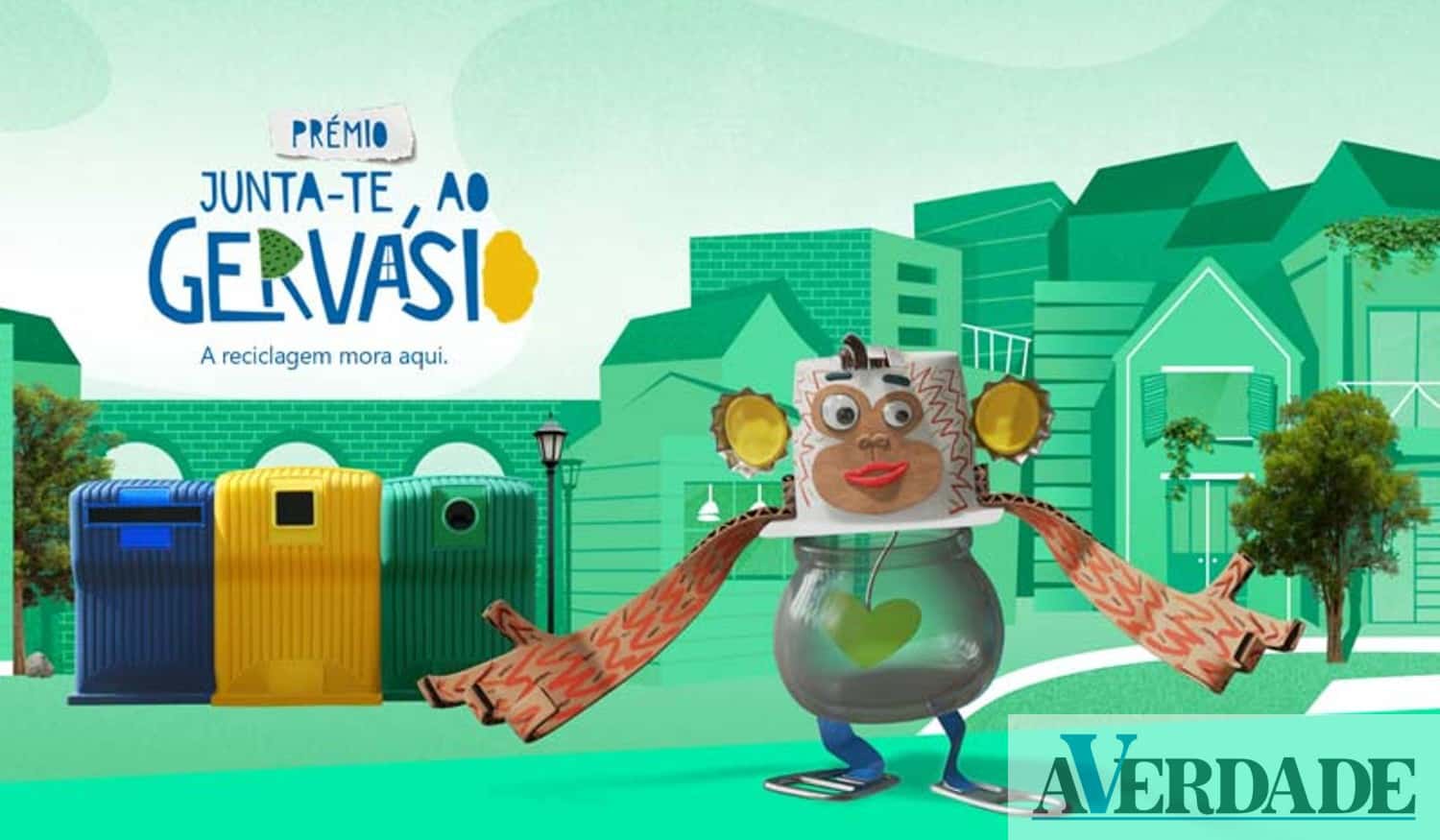 Prémio "Junta-te ao Gervásio" reúne mais de 170 projetos na área da reciclagem