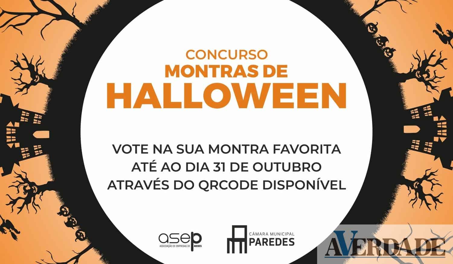 Município de Paredes promove concurso "Montras de Halloween"