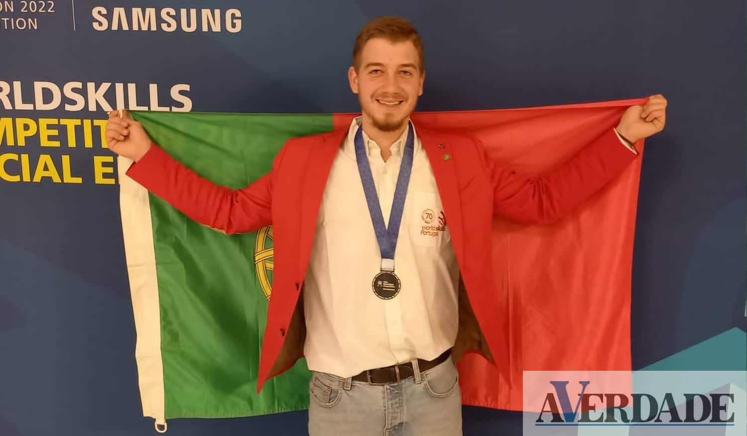 Castelo de Paiva: Hugo Geraldo é vice-campeão do mundo na profissão de Refrigeração e Ar Condicionado