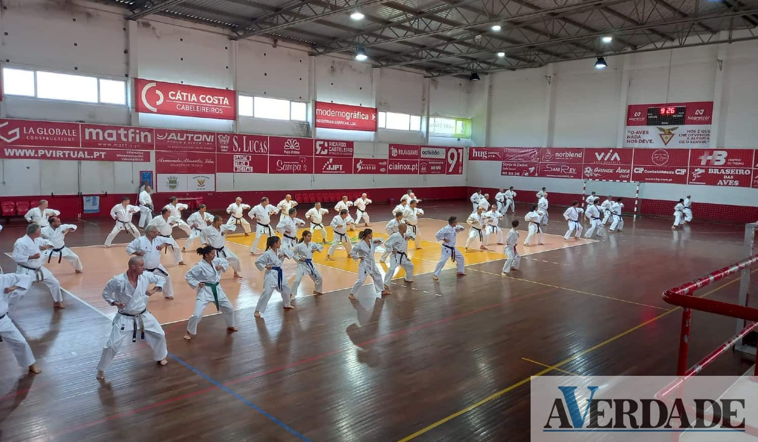 Escola de Karate do Marco presente no 35.º aniversário do Karate Shotokan de Vila das Aves