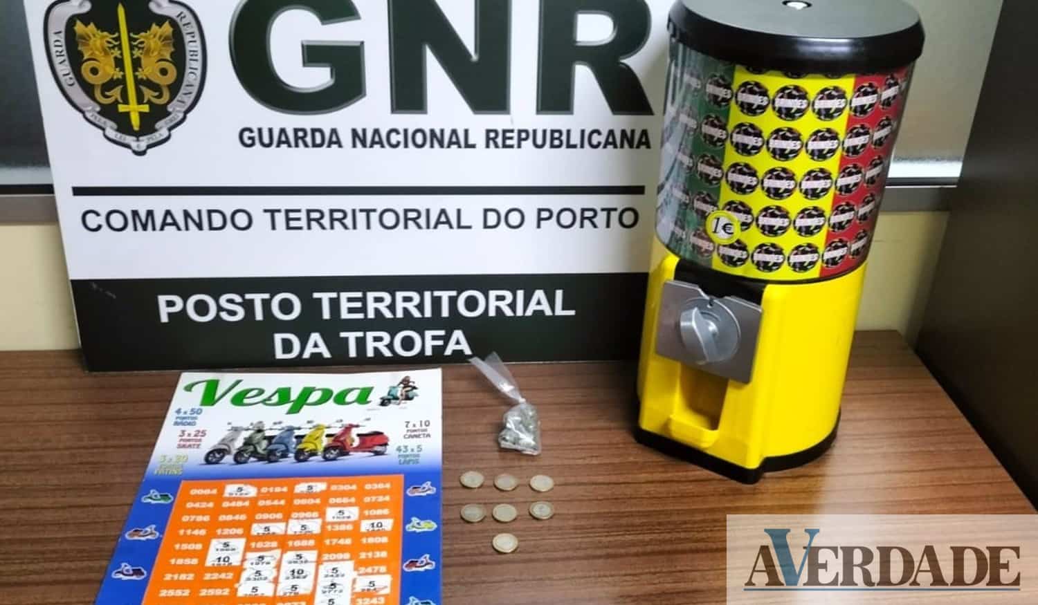 Apreendida máquina de jogo ilegal na Trofa